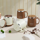 Axyaa 480ml Stainless Steel Insulated Thermos Coffee Cup Large Capacity Mug