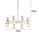 Axyaa Modern Chandelier Stair Pendant Living Room Lights Interior Lighting