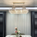 Luxury Crystal Chandelier for Duplex Living Room by Axyaa - Elegant Hanging Light Fixture