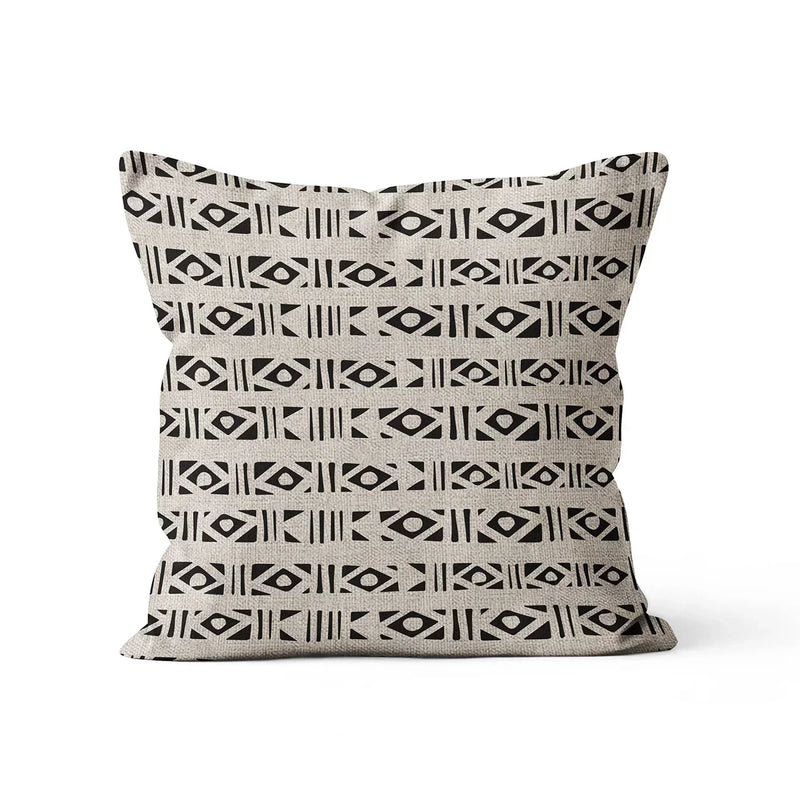 Axyaa Boho Ethnic Pillow Case 45x45cm Abstract Sofa Cover