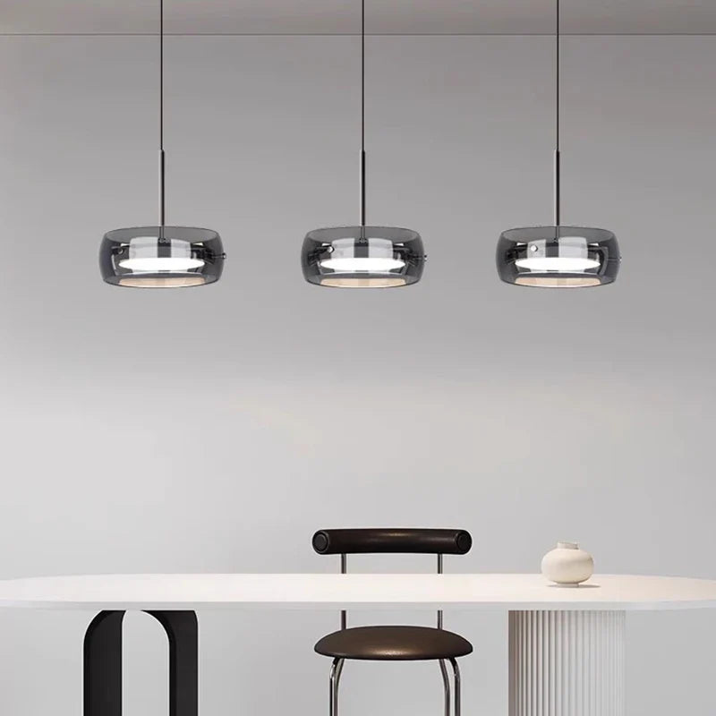 Axyaa Ring LED Pendant Light Chandelier for Modern Living and Dining Room