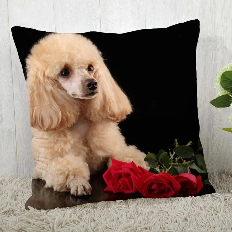 Axyaa Cocker Spaniel Sofa Cushion Cover - Creative and Simple Home Decor