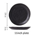 Axyaa Retro Gray Ceramic Dinnerware Set
