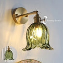 Axyaa Modern Glass Wall Lamp Sconce for Bedroom, Living Room, Corridor & Aisle