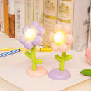 Axyaa Mini Flower Night Light: Cute Table Lamp for Kids' Bedroom and Desktop Ornament