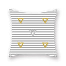 Axyaa Geometric Print Peach Skin Pillowcase for Car, Office, Sofa - Wholesale
