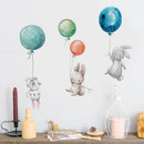 Axyaa Colorful Balloon Bedroom Wall Stickers for Kid Rooms