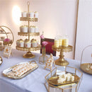 Axya European Style Cake Stand Tray Set for Home, Wedding & Parties