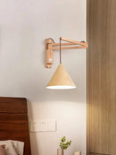 Axyaa Nordic Style Wind Wall Lamp for Bedroom and Aisle - Foldable and Retractable