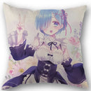 Axyaa Cotton Linen Square Decorative Pillowcase Pillow Covers Cases for Home Decor