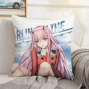 Axyaa Darling in the FranXX Sofa Pillow Covers 45*45 Living Room Decor