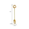 Axyaa Stainless Steel Cartoon Cutlery Set