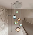 Axyaa LED Ceiling and Suspension Lamps for Modern Living Room and Stairs