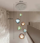 Axyaa LED Ceiling Lights and Suspension Lamps for Modern Home Decoration and Stairs