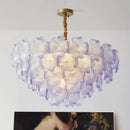 Axyaa Modern French Crystal Glass Chandelier for Home Décor