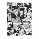 Axyaa Halloween Plaid Throw Blanket