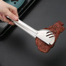 Axyaa Stainless Steel Non-Stick Food Tongs BBQ Clips for Home Cooking