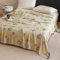 Axyaa Bamboo Fiber Jacquard Double-layer Gauze Cold Blanket Towel Quilt