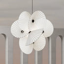 Axyaa Scandinavian Style Paper Chandelier Pendant Light for Dining Room and Kitchen
