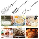 Axyaa Stainless Steel Egg Beater Mixer for Baking Tools