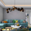 Axyaa Modern Indoor Pendant Chandeliers LED Ceiling Lighting for Living Room