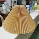 Axyaa Pleated KD Lampshade E27 Modern Minimalist DIY Nordic Washable Wall Lampshade