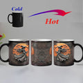 Axyaa Beautiful Witch Ceramic Coffee Mug Halloween Gift Cup for Witch Lovers