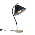 Axyaa Vintage Nordic Wooden Desk Lamp with LED Bulb