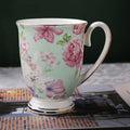 Axyaa Bone  Espresso Cup Set, Elegant Ceramic Coffee Mug Wedding Gift