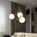 Axyaa Nordic LED Pendant Lights for Home Decor, Modern Hanging Lamp for Living Room