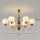 Axyaa Dining Room Chandelier Indoor Lighting Ceiling Lamps Elegant Pendant Lights