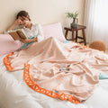 Axyaa Bamboo Fiber Summer Cool Quilt & Gauze Towel Set