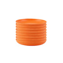 Axyaa Wheat Straw Dinnerware Set - 8Pcs 23cm Round Plates