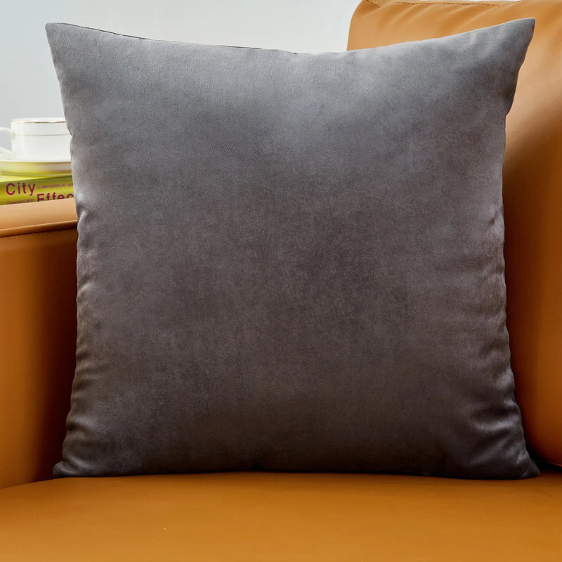 Axyaa Velvet Throw Pillow Cover: Ultra Soft Nordic Style Cushion for Home Sofa Decor