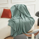 Axyaa 6-Layer Boho Cotton Muslin Throw Blanket - Lightweight & Breathable