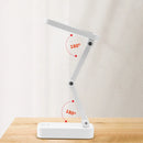 Axyaa Solar-Powered Foldable Desk Lamp with USB Charging and Eye Protection