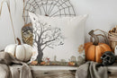 Cute Ghost Fall Market Pillow Cover by Axyaa - Home Decor for Sofa, Bedroom & Car.
