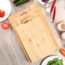 Axya Bamboo Cutting Board Rectangular Non-slip Durable Kitchen Tool
