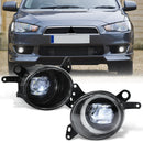 Axyaa LED DRL Angel Eye Fog Lamps for Mitsubishi Lancer 2008-2013