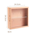 Axyaa Acrylic Blind Box Figures Display Case Stand Dust Proof Toy Storage Box