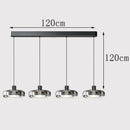 Axyaa Modern LED Pendant Chandeliers for Home Living Room Dining Room Lighting
