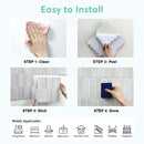 3D Faux Matte Wall Panels, Tile Stickers by Axyaa - Peel and Stick Room Decoration