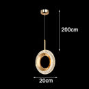 Axyaa Nordic Stair Chandelier Ceiling Light for Living and Dining Room