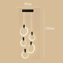 Axyaa Modern LED Pendant Chandeliers for Indoor Lighting