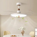Axyaa Minimalist Ceiling Fan Pendant Light for Dining Room and Living Room