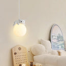 Axyaa Animal Resin Pendant Lamps for Kids' Room - Bear Rabbit Bunny Dog Sheep Chandelier