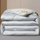 Axyaa Mulberry Silk Comforter, Winter Warm Silk Duvet Quilt Blanket