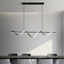 Axyaa Modern Minimalist Rotate LED Pendant Light Dimmable Chandelier for Home Decor