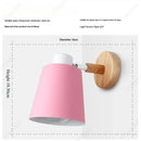 Axyaa LED Wrought Iron Wall Lamp for Living Room Bedroom Lighting E27
