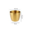 Axyaa Stainless Steel Beer Cups Korean Restaurant Coffee Cup Drinkware